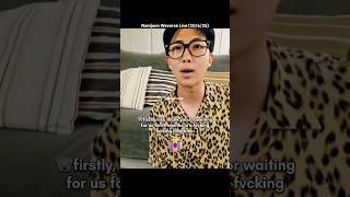 We Love You Namjoon Rm Military Discharge Jimin Jungkook Rm Weverse Live
