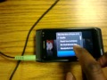 Nokia N8 USB On The Go: Powering USB PC speakers