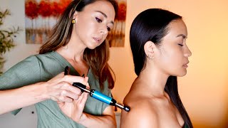 Asmr Chiropractic Adjustment Upper Back Mage Paraspinal Detox Medical Exam Tingles Real Person
