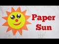 Sun Paper craft || How to make a paper sun for kids || DIY paper sun || Craft Diary28.
