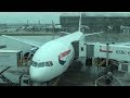 First Class British Airways London to New York Newark [HD]