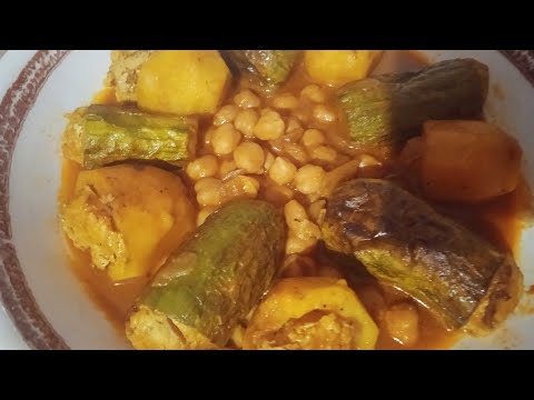 محشي قورجات كوسة لذيذة 😋 واقتصادية محشي قورجات كوسة لذيذة 😋 واقتصادية