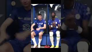 Mount and Abraham DANCING!!! 🕺🏾💃⚽️🔥 #mount #abraham #chelseafc #viral #football 