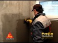 Hidroizolacija kupatila, podruma, temelja, terasa (Sika TopSeal-107 prakticni deo).mp4