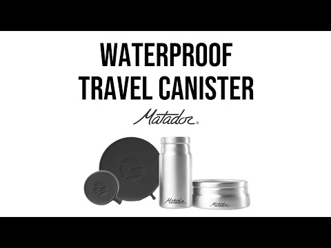 Matador Waterproof Travel Canister กระป๋องอลูมิเนียมจัดเก็บอุปกรณ์ เบาทนทาน กันน้ำได้ - INTRENDMALL