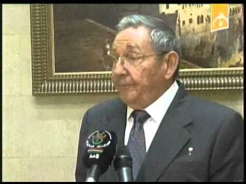 Argelia: se reune Raúl Castro con Abdelaziz Buteflika