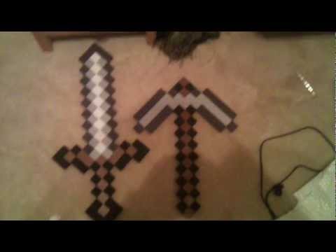 How To Make A Minecraft Diamond Sword With Cardboard | How To Save How To Make A Minecraft Diamond Sword With Cardboard | How To Save