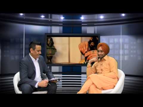 Satinder Sartaj interview by Beant Singh on Sangat Television...