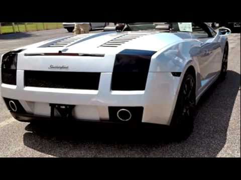 2008 Lamborghini Gallardo Spyder Convertible Start Up