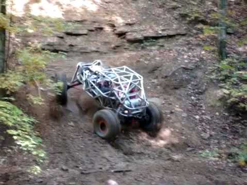 Silver Rail buggy climbing Bonus Hill at Aetna Mtn He gets stuck at the top