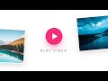 Animated Video Popup on Click using Html CSS & Javascript | How To Create Responsive Video Modal