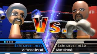 Matt Vs Alfonso Wii Sports Boxing
