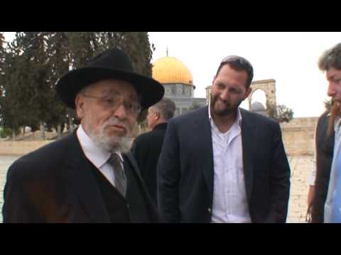 Rabbi Moshe Dovid Tendler on the Temple Mount