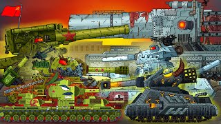 Вся история битвы за Москву против Густав + бонусная концовка - Мультики про танки