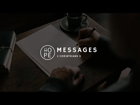 We are living epistles of the Gospel - 2 Corinthians 3