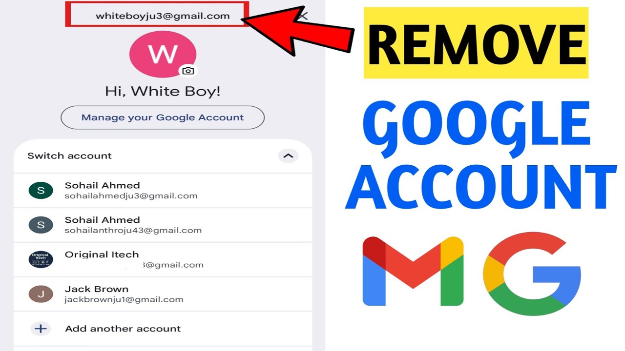 How to Remove Google Account From Android Phone (2025) How to Remove Google Account From Android Phone (2025)