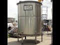 1560 gallon vertical 304 stainless steel tank