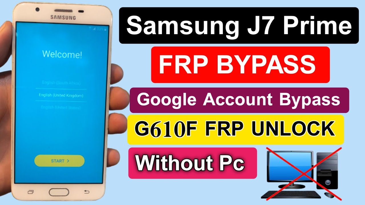 Samsung J7 Prime Frp Bypass | G610F Frp Unlock | J7 Samsung J7 Prime Frp Bypass | G610F Frp Unlock | J7