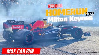 Redbull Homerun 2022 Milton Keynes - Max Verstappen F1 Run 4K Hdr