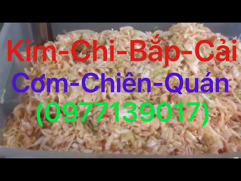 Cách làm kim chi bắp sú