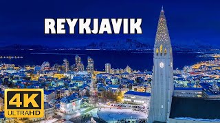 Reykjavik, Iceland 4K Drone Footage