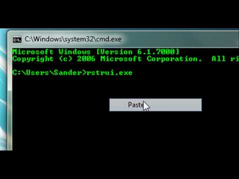 factory reset using command prompt