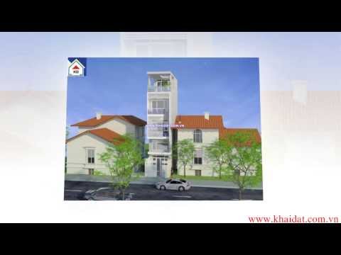 Thiết kế kiến trúc nhà phố mặt tiền 3,5 x 10