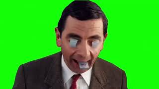 Mr Bean Gets Slapped Meme Green Screen
