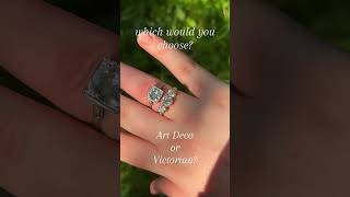 1920S Art Deco Diamond Ring Vs 1880S Victorian Diamond Ring, Which Are You Choosing?