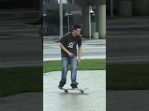 Aaron Johnson Nollie Heelflip on Miami Triangle Classic Skateboarding Shorts