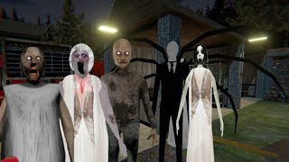 Granny Afterlife With Slendrina Mom Slenderman Nosferatu Gameplay