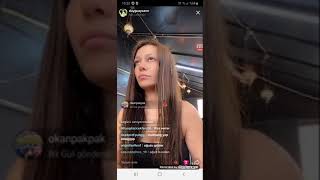 Duygu Aycan Oğuz Bay Gözleme Yiyor