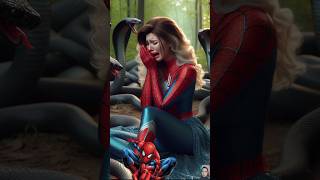 Superheroes Girls Crying Scared Of Snakesall Characters