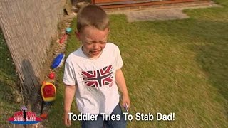 Toddler Tries To Stab Dad Supernanny