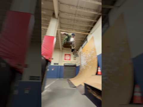 Sketchy Ollie and almost destroyed a kid #allineedskate #skateboarding