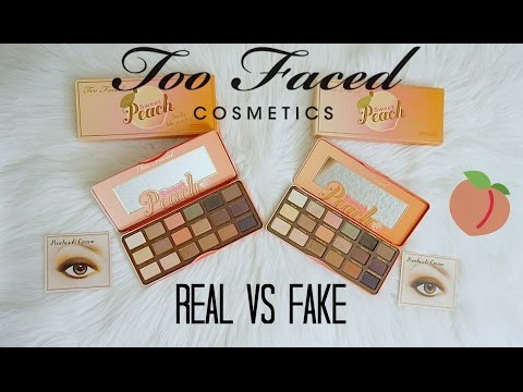 REAL vs FAKE $10: Too Faced Sweet Peach Palette (How To Spot) REAL vs FAKE $10: Too Faced Sweet Peach Palette (How To Spot) #1
