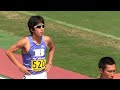 インカレ2012 男子 800ｍ 予選4組 2012911TV2ne1