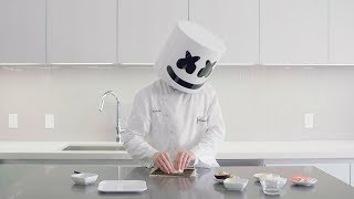 How To Make Sushi California Roll Cooking With Marshmello How To Make Sushi California Roll Cooking With Marshmello