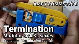 Guide Sl Jack Termination Cara Terminasi Modular Jack Commscope Economical Tool Kit