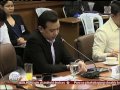 Binay binitbit sa Senado para sa pagdinig