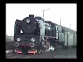Steam locomotive PY47 65 Wolsztyn -Leszno February 1991
