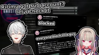 Nijisanjieng Subkuzuha Teasing And Making Fun Of Ririmus Sub Twitter Account