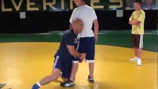 Wrestling High Crotch Takedown Justin Ruiz