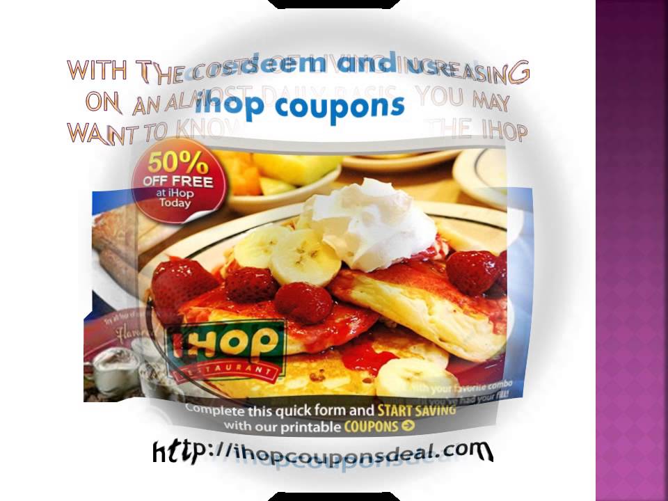 Ihop coupons today