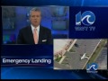 Plane totaled after parking lot landing