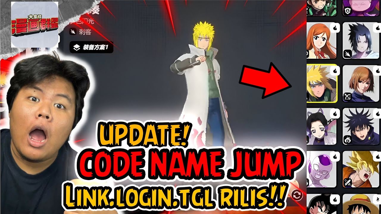 UPDATE GAME CODE NAME JUMP MOBA ALL ANIME PERTAMA info UPDATE GAME CODE NAME JUMP MOBA ALL ANIME PERTAMA info