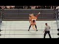 Female Wrestler Gets Naked in Ring