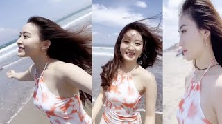 Pakai Baju Jaring-Jaring Menerawang, A I Natasha Wilona Dipuji Habis-Habisan Oleh Netizen
