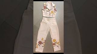 Coat Collar Cord Set Top Cutting And Sching