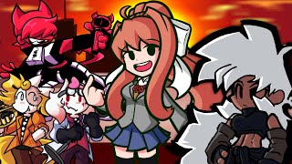 Doki Doki Takeover Minus Annie, Arizona Exclusive, Alfie Vs. Filip Fnf Mods